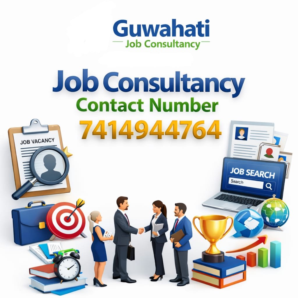Guwahati Job Consultancy | Job Consultancy Contact Number 7414944764