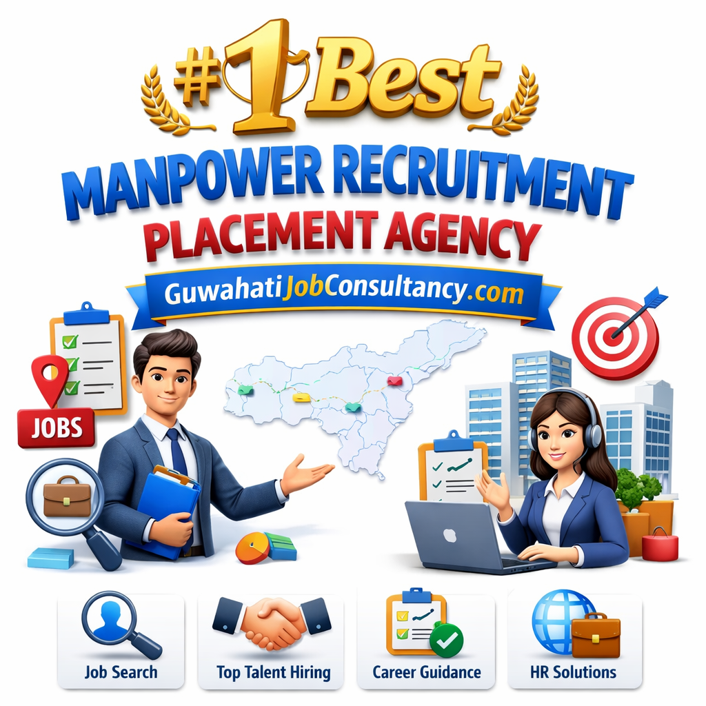 #1 Best Manpower Recruitment Placement Agency – GuwahatiJobConsultancy.com