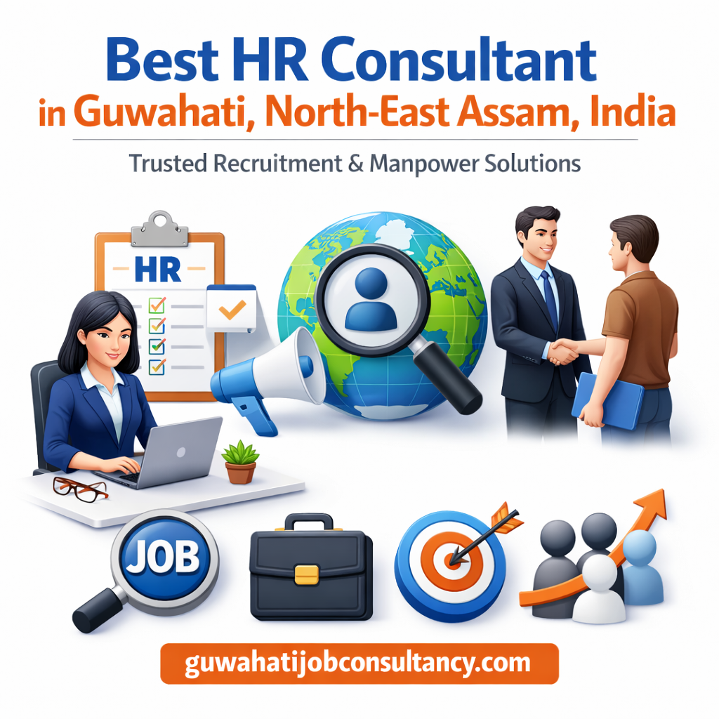 Best HR Consultant in Guwahati, North-East Assam, India | Trusted Recruitment & Manpower Solutions guwahatijobconsultancy.com