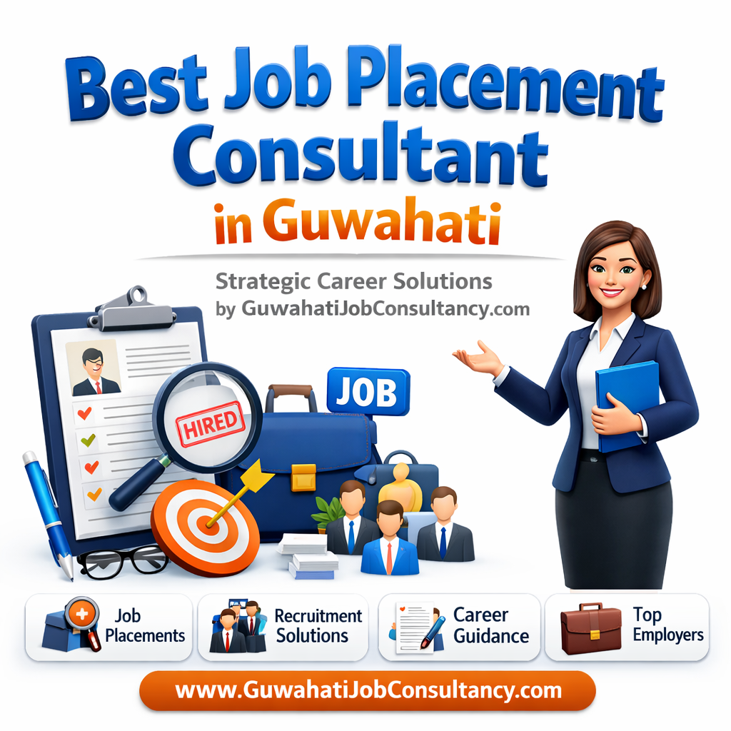 Best Job Placement Consultant in Guwahati – Strategic Career Solutions by GuwahatiJobConsultancy.com