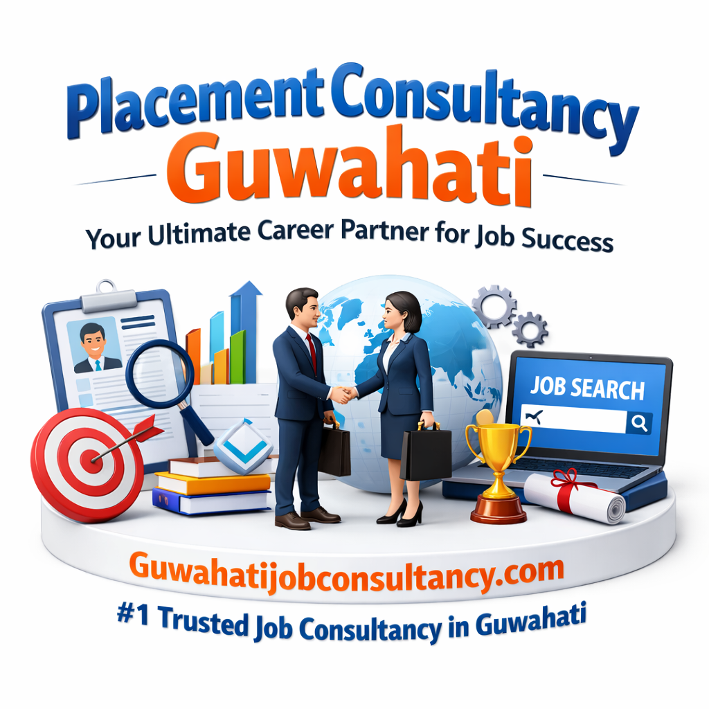 Placement Consultancy Guwahati – Your Ultimate Career Partner for Job Success Guwahatijobconsultancy.com | #1 Trusted Job Consultancy in Guwahati