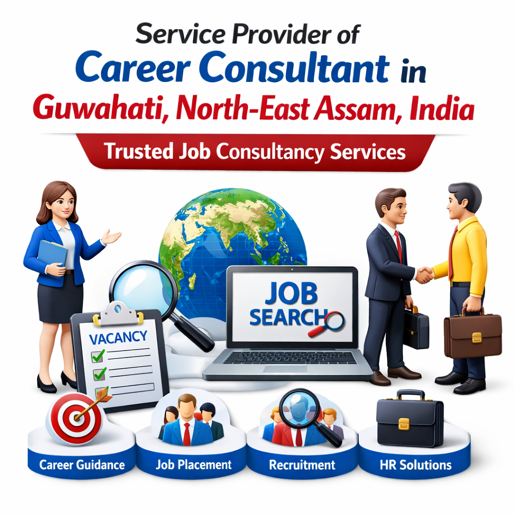 Service Provider of Career Consultant in Guwahati, North-East Assam, India | Trusted Job Consultancy Services guwahatijobconsultancy.com