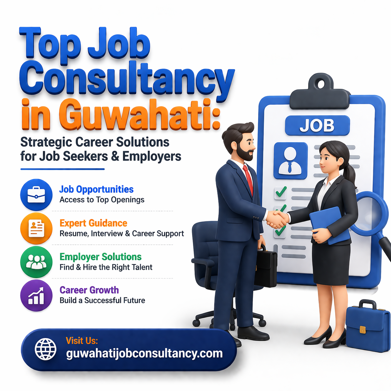 Top Job Consultancy in Guwahati: Strategic Career Solutions for Job Seekers & Employers guwahatijobconsultancy.com