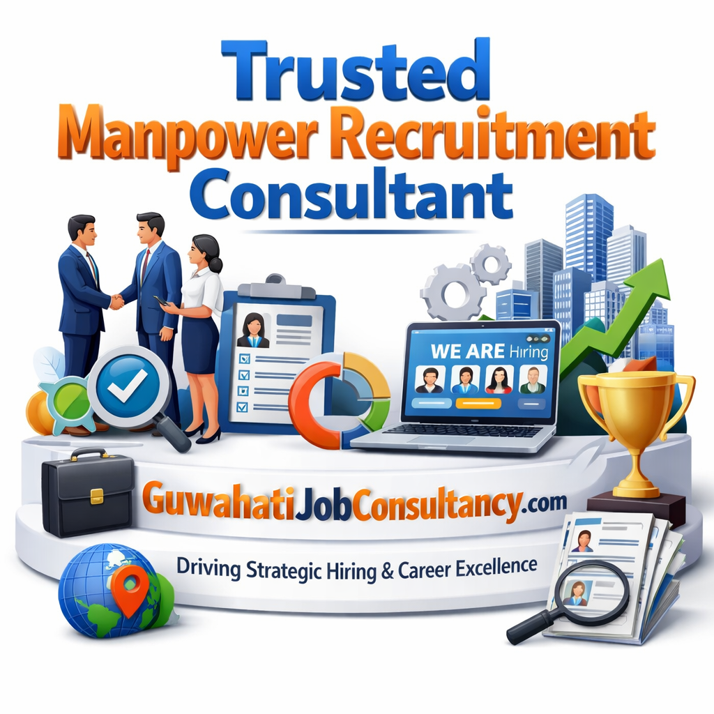 Trusted Manpower Recruitment Consultant GuwahatiJobConsultancy.com – Driving Strategic Hiring & Career Excellence