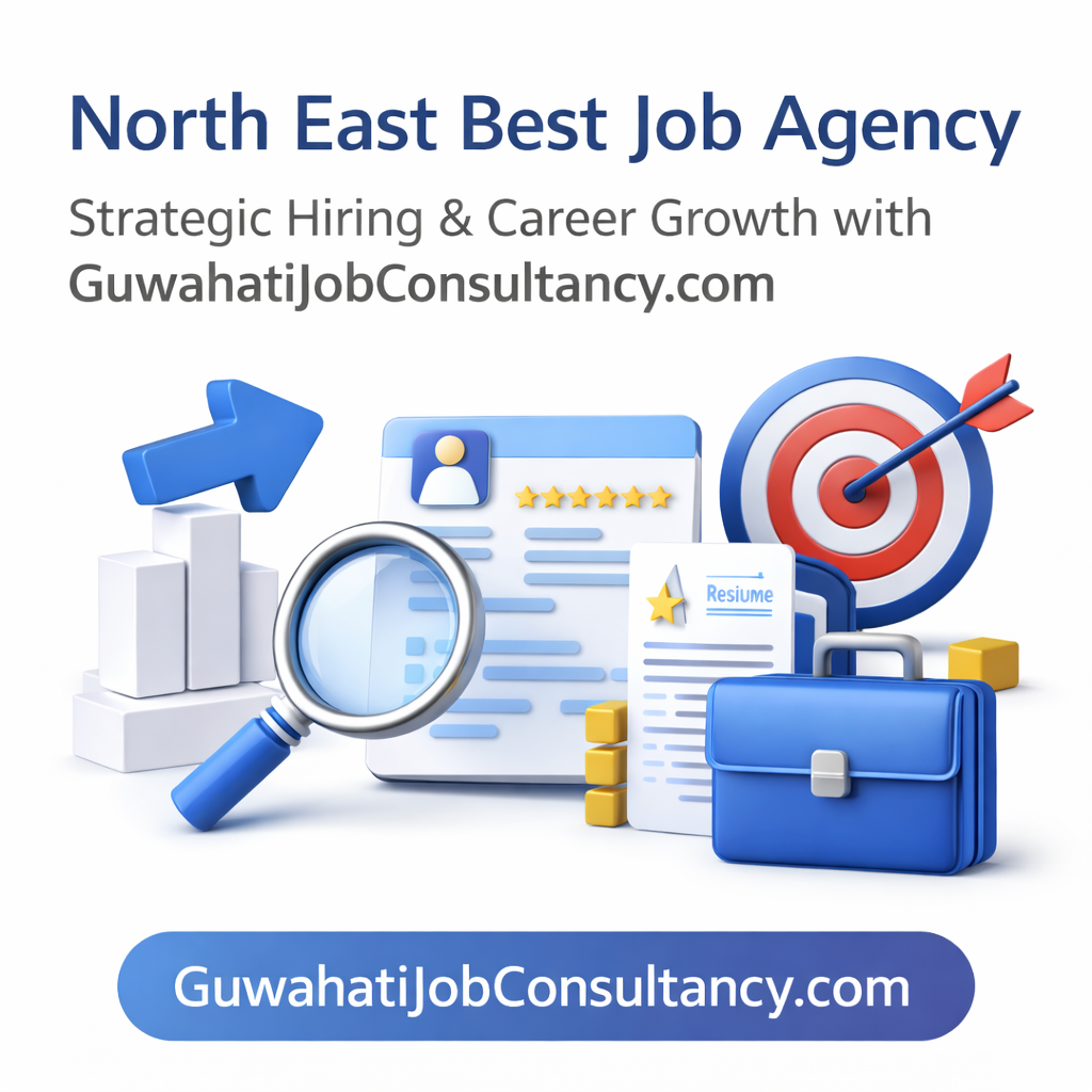 North East Best Job Agency – Strategic Hiring & Career Growth with GuwahatiJobConsultancy.com
