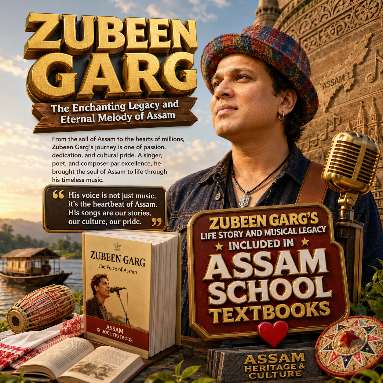 Zubeen Garg: The Eternal Voice of Assam and a Cultural Legacy for Future Generations