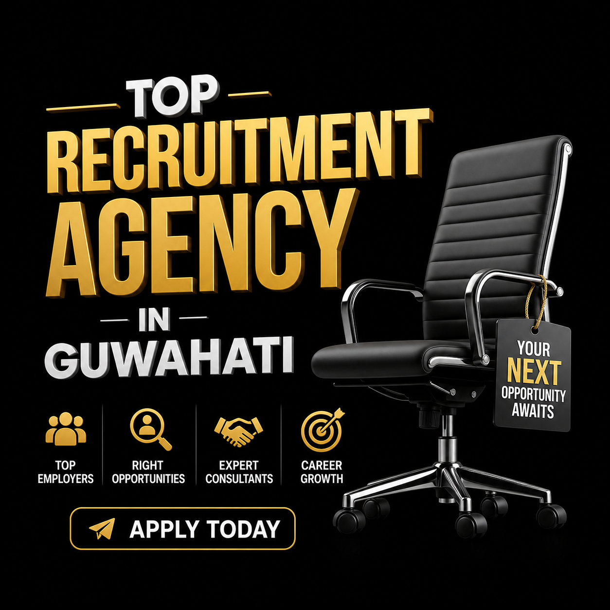 Top Recruitment Agency in Guwahati – Apply Today