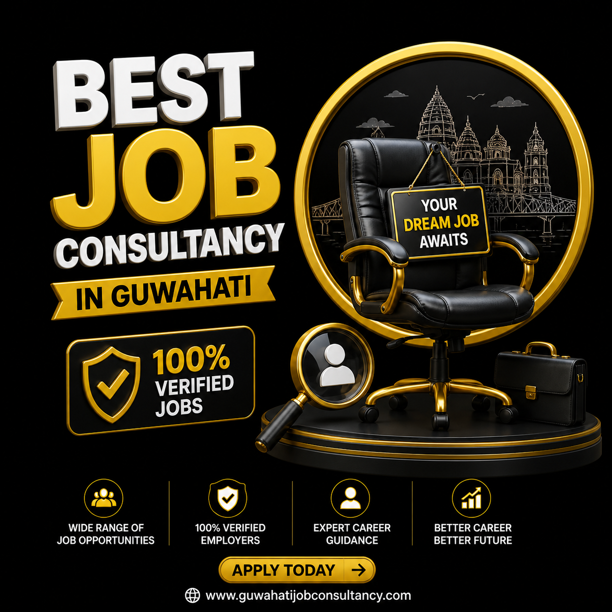 Best Job Consultancy in Guwahati | 100% Verified Jobs